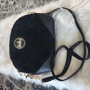 Black and gold Juicy Couture crossbody bag
